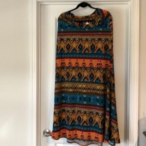 NWOT Lularoe Maxi Skirt XL